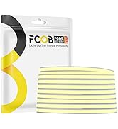 FCOB 5mm COB LED Strip Light 16.4FT,DC12V Ultra Thin 4000K Natural White Flexible High Density St...