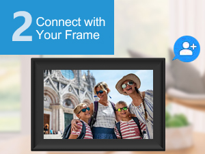 FRAMEO 10.1 Inch Smart WiFi Digital Photo Frame