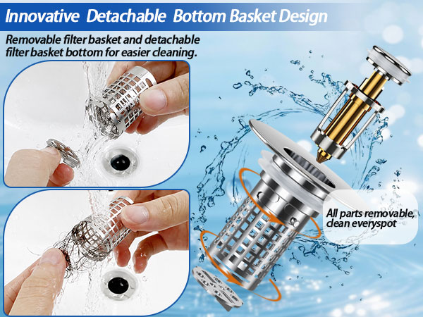 Bathroom Sink Drain Strainer