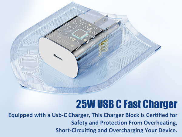 25W USB C Fast charger