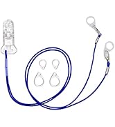 Hearing Aid Clip for Seniors Adults - Anti-Lost Lanyard Protector BTE Clip Holder Rope with Loops...