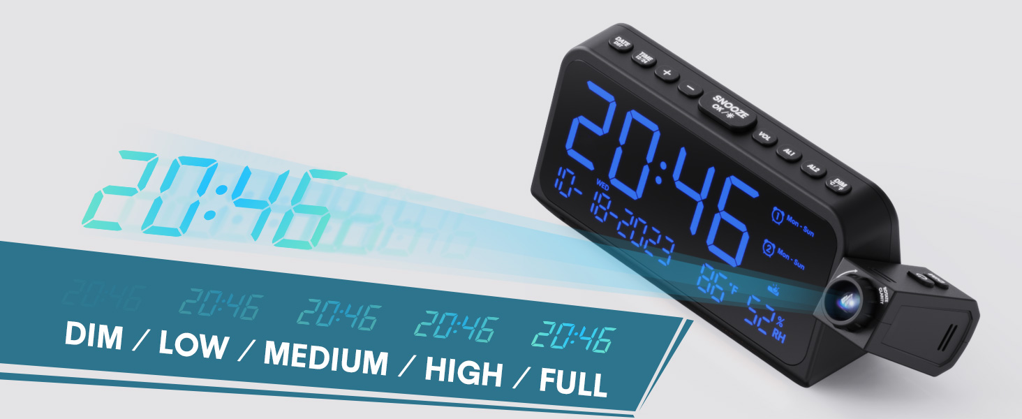 5 levels projection dimmer