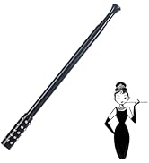 Toutrop Elegant 20S Long Cigarette Holder for Women, Cigarette Holder Clip Stick with Rhinestones...