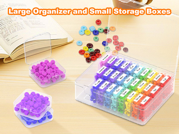 bead organizer box clear bead storage plastic craft organizer box mini plastic bead organizer