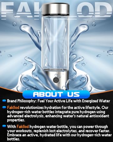 hydrogen water bottle genertor