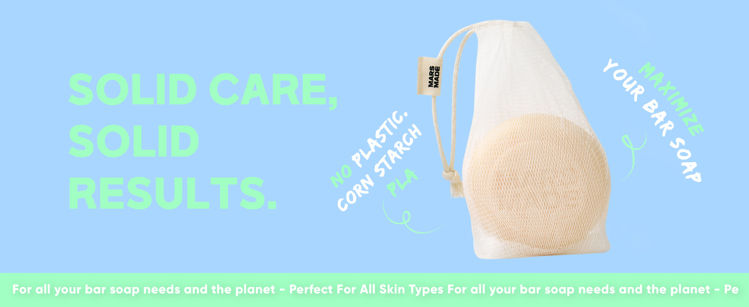 soap bag saver savers for bar pouch bags bars marsmade mesh shampoo scrubber exfoliating shower net
