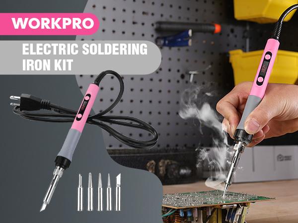 electric soldering iron kit
