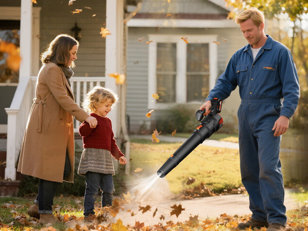 Electric Leaf Blower Cordless