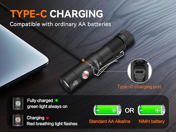flashlight rechargeable