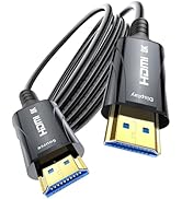 Cratree 8K Fiber Optic HDMI Cable 20FT - HDMI 2.1 Cable 48Gbps,Ultra High Speed HDMI Cord,Support...