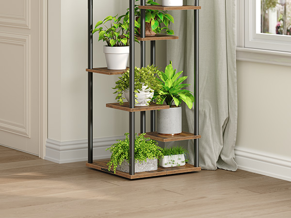 Yzosvki 10-Tier Rotating Plant Stand Indoor