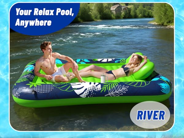 river floats for adults