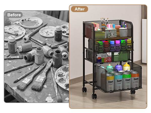 craft room storage and organization