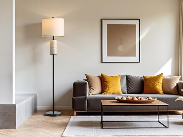 ceramic floor lamps black