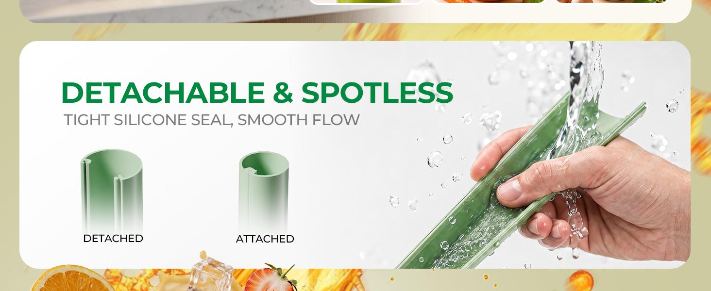 DETACHABLE &amp;amp;amp; SPOTLESS