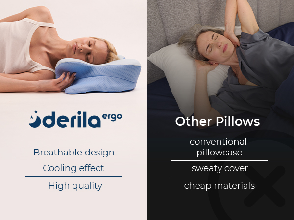 neck pillow for sleeping cervical pillow ergonomic pillow memory foam pillow