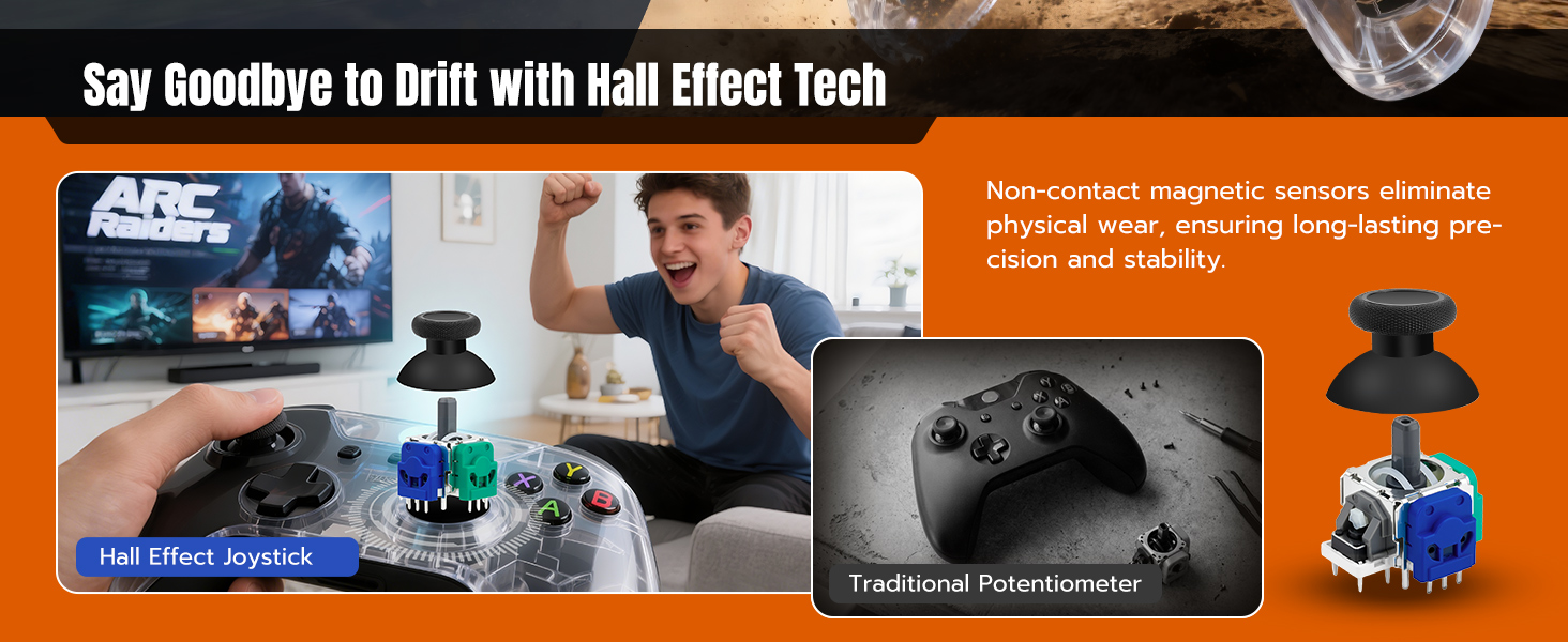 Say Goodbye to Drift with Hall Effect Tech