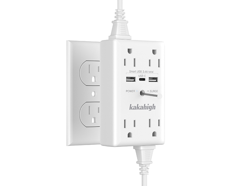 wall outlet with screw