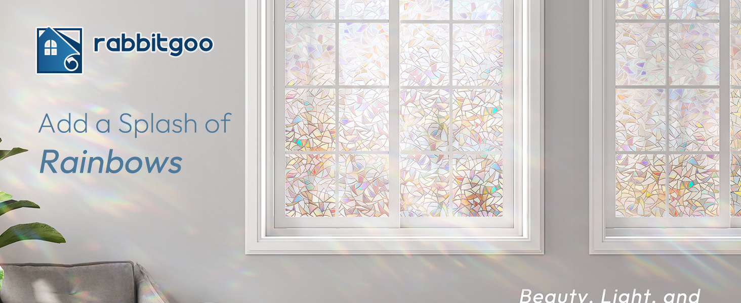 rainbow window film
