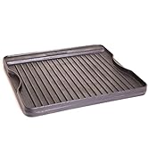 Camp Chef Reversible Griddle - Cast Iron Griddle for Outdoor Cooking &amp; Camping Gear - 14