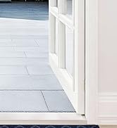 BEQHAUSE Door Mat Dirt Trapper Non Slip Entryway Rugs Absorbent Welcome Mat Low Profile Washable ...