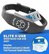 waterproof presonalized ergency material personlised alertt emrgency bracklet energency meidical