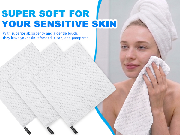 100% Cotton Wash Cloths