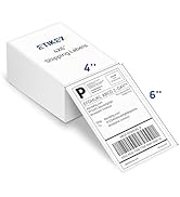 ETIKEZ 4"x6" Direct Thermal Shipping Label, Thermal Label, 500 Labels/1 Pack