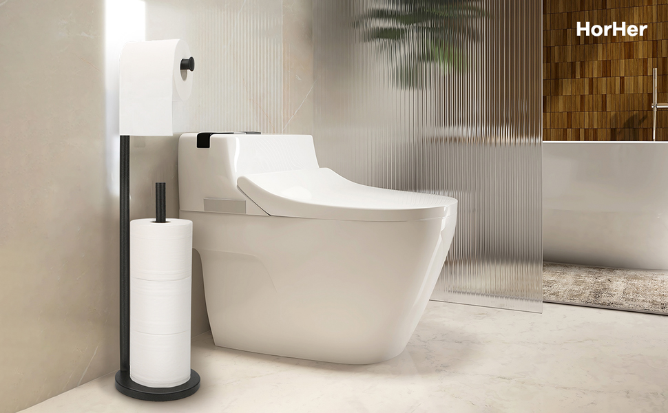 toilet paper holder stand