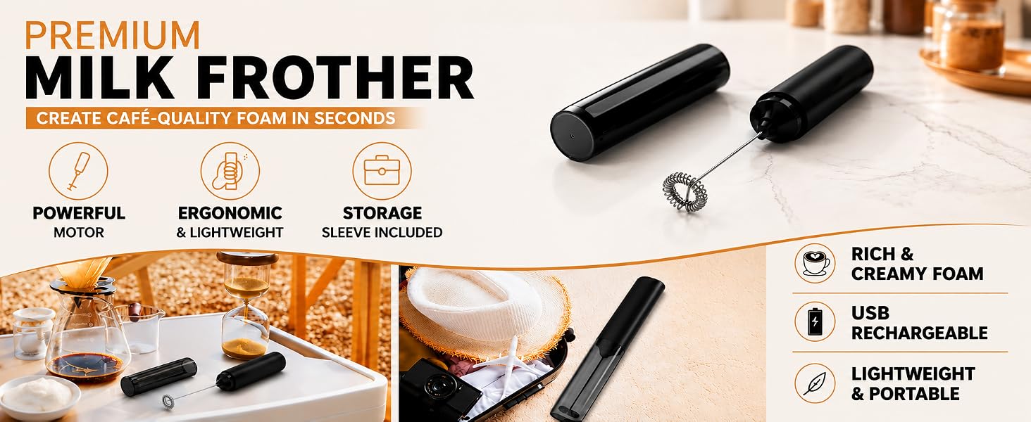 Hand Held Milk Frother