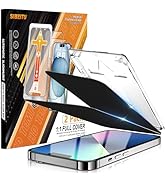 SIBEITU 2-Pack [Auto Alignment Kit] Privacy Screen Protector for iPhone 14 /iPhone 13/13 Pro, 6.1...