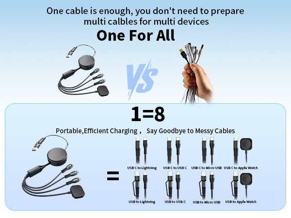 retractable apple watch charger multi charging cable retractable multi charging cable usb c