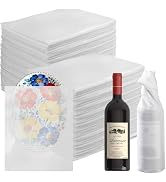 100 Pack Dish Packing Supplies for Moving, 12x16 Inch Cushion Foam Pouch for Fragile Items, Large...