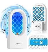 Fly Trap Indoor, VANELC Flying Insect Trap, Plug-in Fruit Fly Trap for Flies, Moth and Other Flyi...