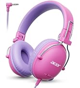 Acer Kids Headphones for School, 74/85dB Safe Volume,Kids Headphones with Cord, Stereo Sound Wire...