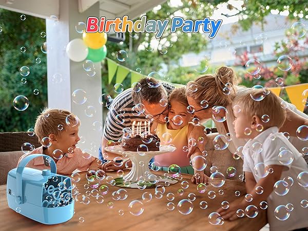 birthday bubbles