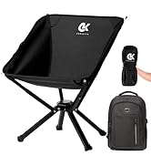 Camping Chairs, Beach Chair 330lb Capacity, Folding Chairs for Outside with 900D Oxford Backpack,...