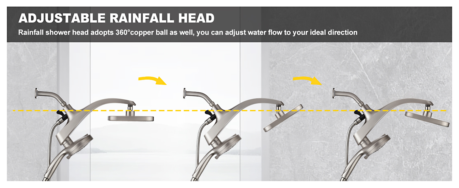 rain shower head