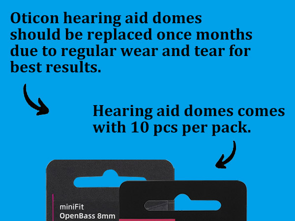 Oticon Hearing Aid Domes