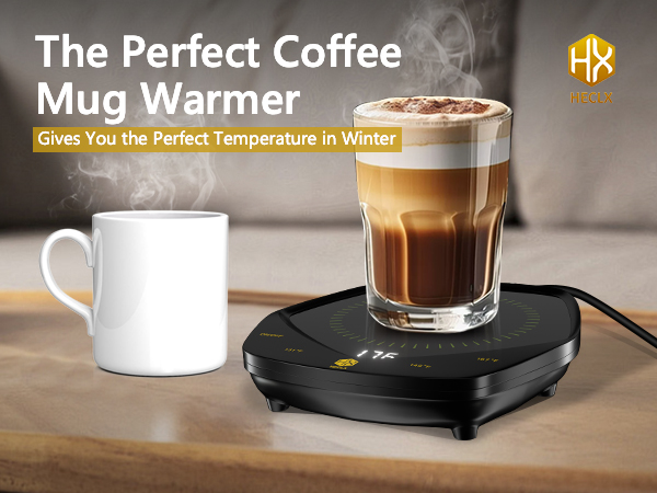 Smart Electric Beverage Warmer for Coffee, Tea, Water, Milk and Coco