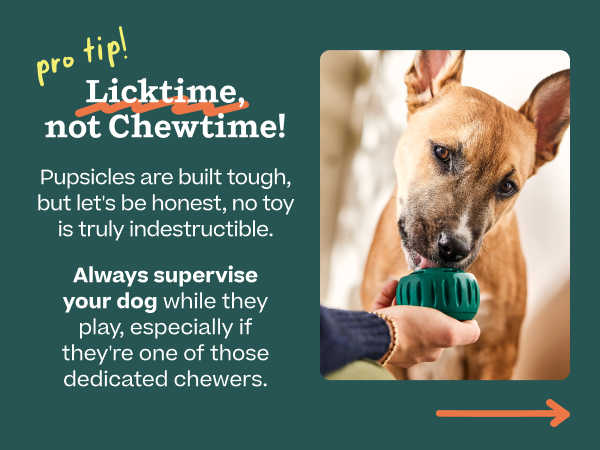 Licktime not Chewtime
