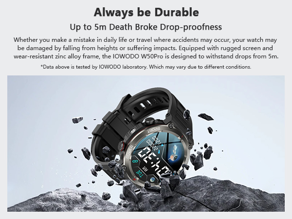 Durable smartwatch