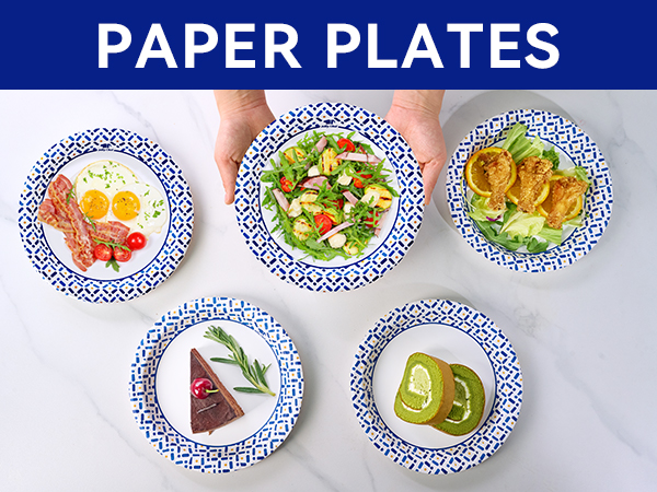 large paper plates