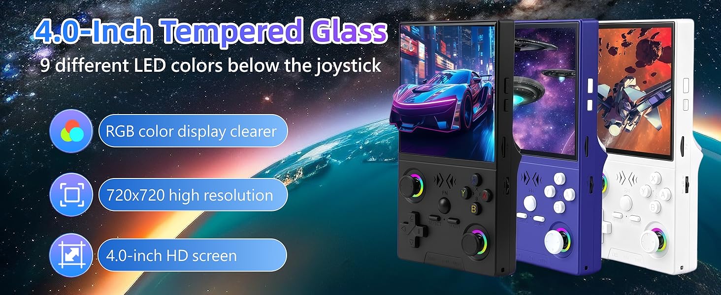 4.0-Inch Tempered Glass