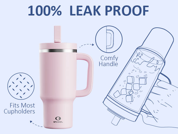 insulated tumblers with straws