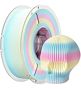 RAMBERY 3D Printer Filament Bundle Matte PLA Filament Fast Color Change Toughness Upgraded 3D Pri...