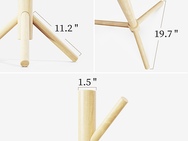 coat rack tree freestanding hat rack hall tree coat stand PIWCR02