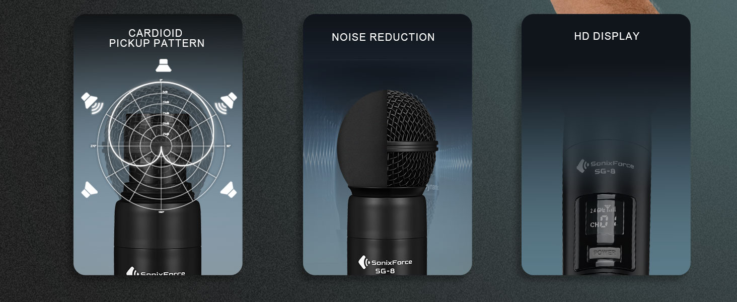 bluetooth microphone for speaker portable microphone micrófono inalámbrico