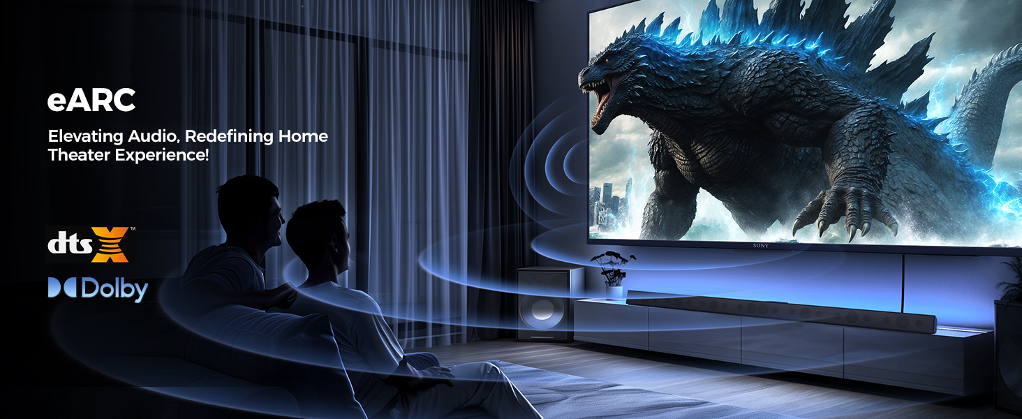 eARC/ARC, Elevating Audio, Redefining Home Theater Experience!