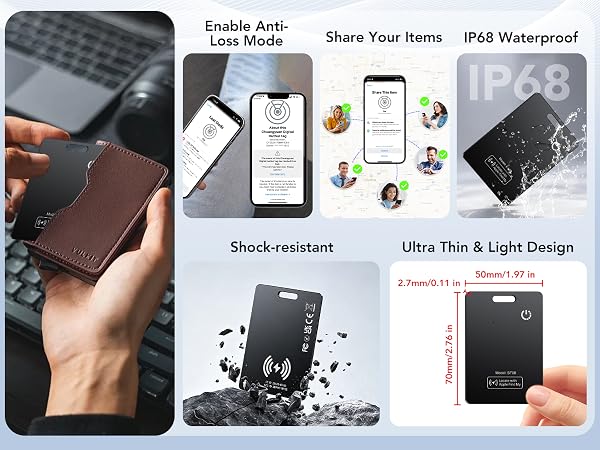 the tracker smart wallet tracking card luggage tracker key tracker